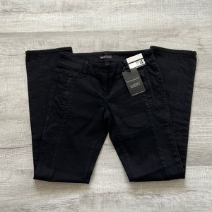 NWT New York and Company Jet Black Studded Jeans